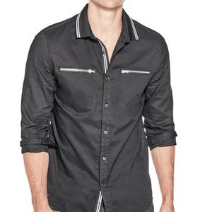 Men’s Guess LS Jake Slim Fit Shirt M